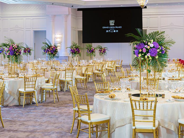 澳门新葡京度假村举办为期2天的婚宴