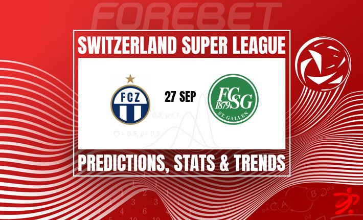 苏黎世能否在莱齐格伦德球场阻挡圣加仑的势头？
