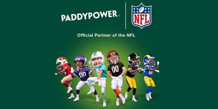 Paddy Power与NFL达成英国及爱尔兰地区合作