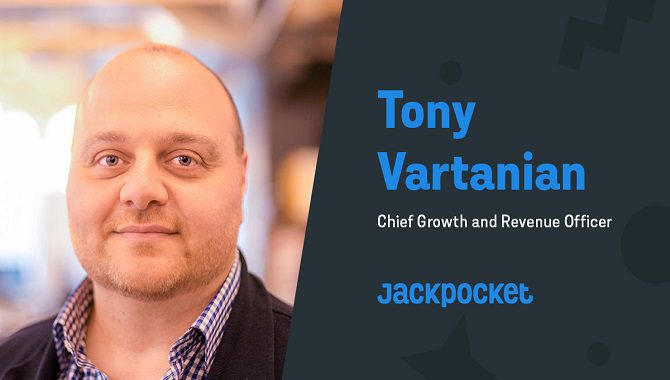 Jackpocket 任命 Tony Vartanian 为首席增长和收入官