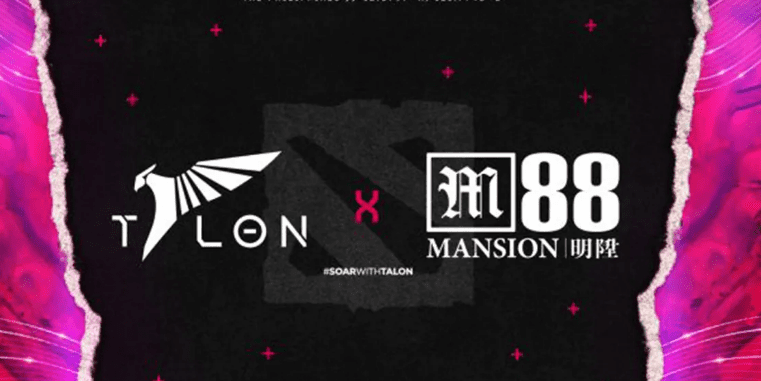 在线博彩公司M88 Mansion成为电竞战队Talons Dota 2的冠名赞助商