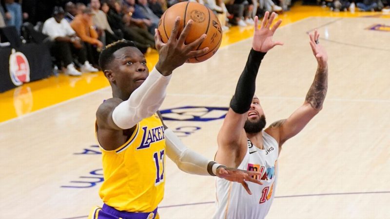 施罗德和缺兵少将的湖人队勉强取得了不可能的胜利