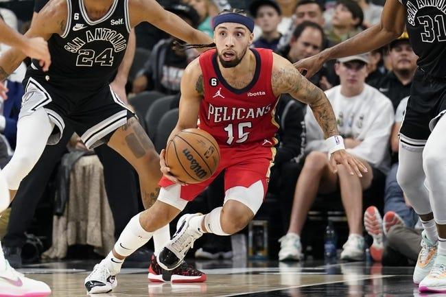 圣安东尼奥马刺队对阵新奥尔良鹈鹕队 12/22/22--NBA推荐和预测