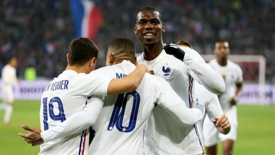 2022年FIFA世界杯,法国预测的首发阵容,如果保罗-博格巴身体健康，他将首发，卡里姆-姆巴佩将领衔上场