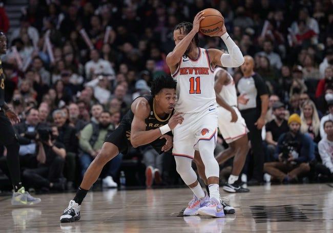 多伦多猛龙队对阵纽约尼克斯队 1/16/23 - NBA推荐和预测