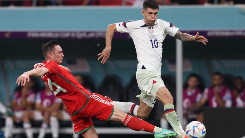 美国对威尔士的平局后晋级赔率下降