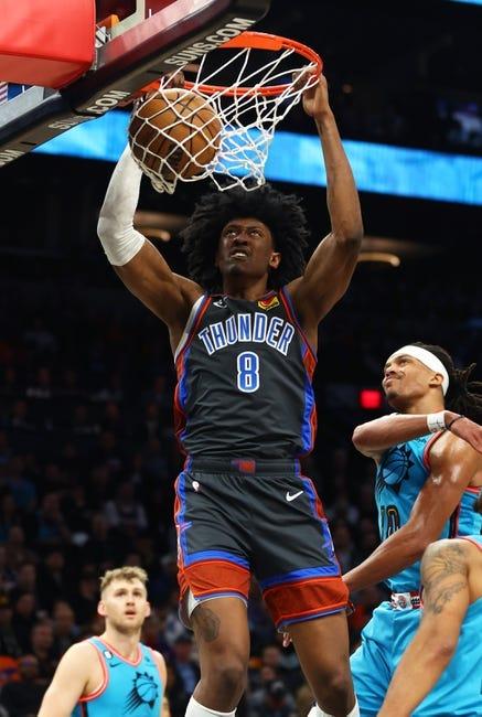 俄克拉荷马雷霆队对阵菲尼克斯太阳队 3/8/23 - NBA推荐和预测