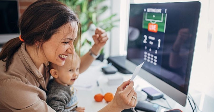 网上女性体育博彩者的数量在增加
