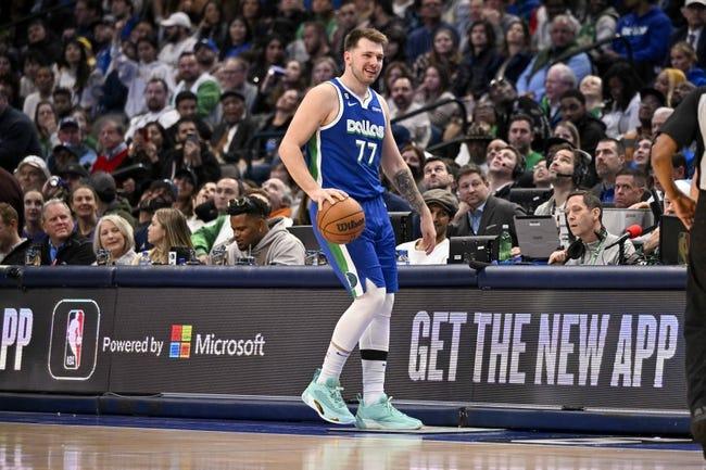 达拉斯小牛队对阵洛杉矶湖人队 1/12/23 - NBA推荐和预测