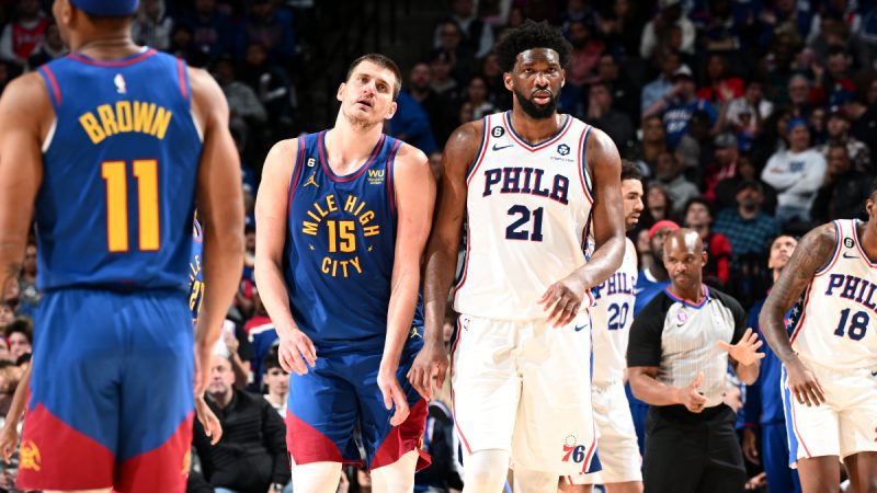 NBA MVP赔率：乔尔-恩比德如何超越尼古拉-约基奇成为投注热门