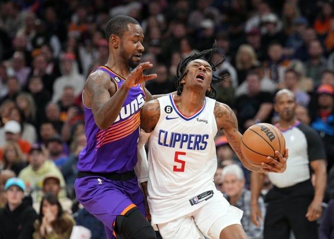 洛杉矶快船队对阵菲尼克斯太阳队 4/9/23--NBA推荐和预测