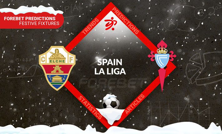 埃尔切和塞尔塔维戈将在西甲6分保级战中相遇