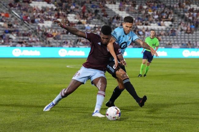 科罗拉多急流队对阵明尼苏达联队 3/18/23 - 美国职业足球大联盟的预测和预报