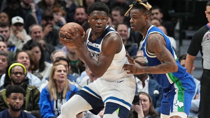 安东尼-爱德华兹的自信得到了回报，森林狼队在最后的疯狂比赛中封杀了凯里和卢卡，确保了胜利