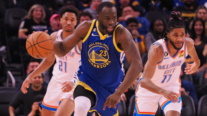 克莱-汤普森在对阵OKC的比赛中命中12个三分球，但他的分数中的一个零分却很突出