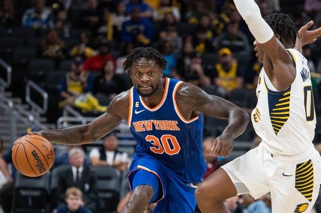 纽约尼克斯队对印第安纳步行者队 12/18/22--NBA推荐和预测