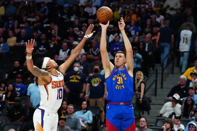 凤凰城太阳队对阵丹佛掘金队 5/1/23 - NBA推荐和预测