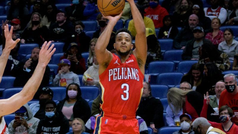 鹈鹕VS爵士NBA同场竞技赔率和预测,CJ-麦科勒姆和新奥尔良的两个赌注