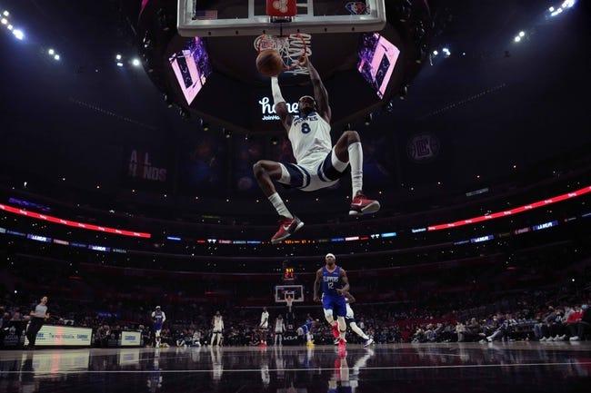 洛杉矶快船队对明尼苏达森林狼队 1/6/23 - NBA推荐和预测