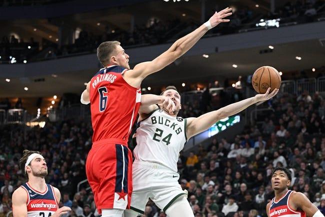 华盛顿奇才队对阵密尔沃基雄鹿队 1/3/23--NBA预测和预报