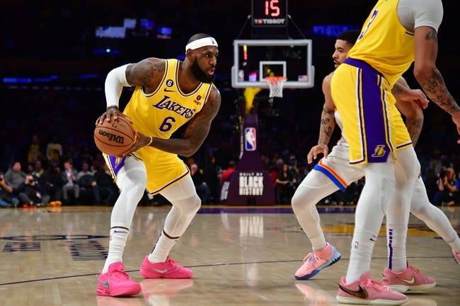 密尔沃基雄鹿队对阵洛杉矶湖人队 2/9/23--NBA竞猜与预测