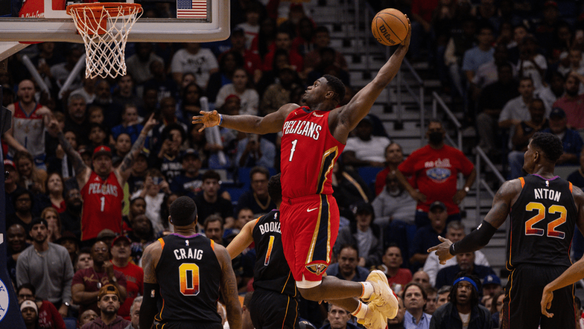 NBA扣篮大赛,锡安-威廉姆森 