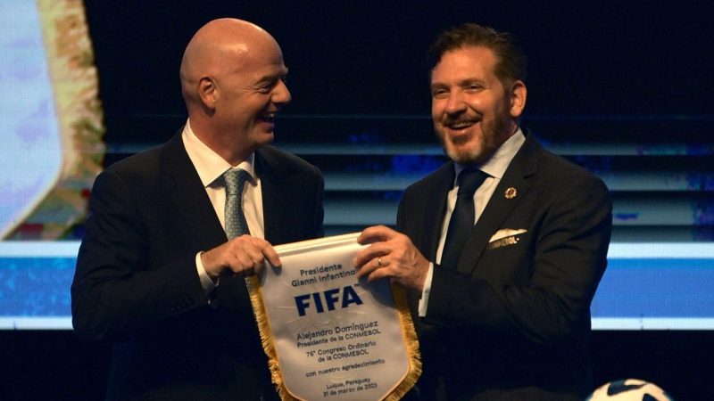 2030年世界杯必须在南美举行--CONMEBOL