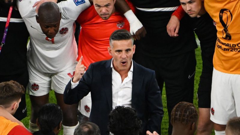 加拿大队在世界杯上 “展示了他们的归属感” – 赫德曼