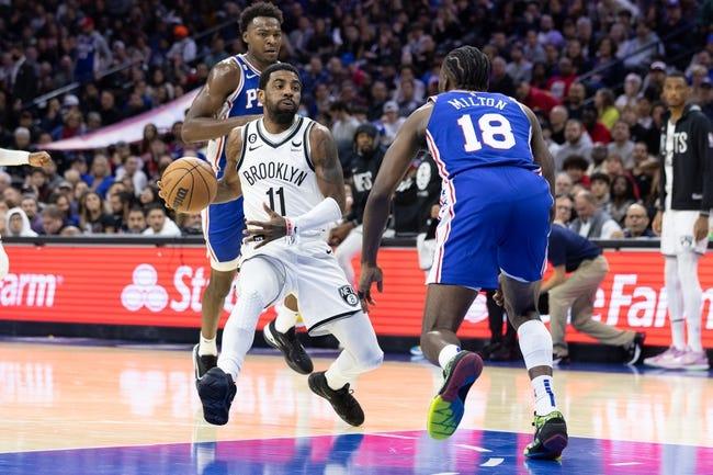 布鲁克林篮网队对阵费城76人队 1/25/23--NBA竞猜 & 预测