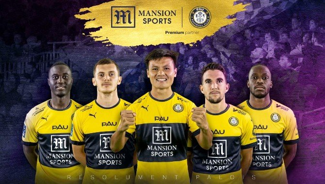 Mansion Sports 与 Pau FC 合作