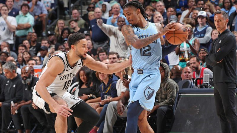 灰熊队的贾-莫兰特解释了他如何诱使本-西蒙斯在三场比赛中第二次犯规的情况