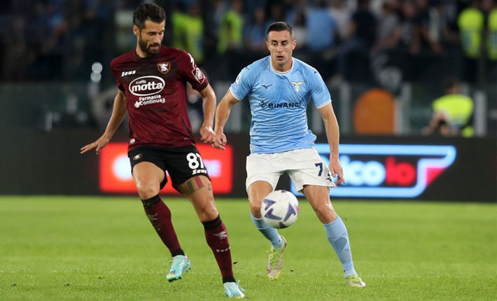 拉齐奥将在萨勒尼塔纳的比赛中增强冠军联赛的机会