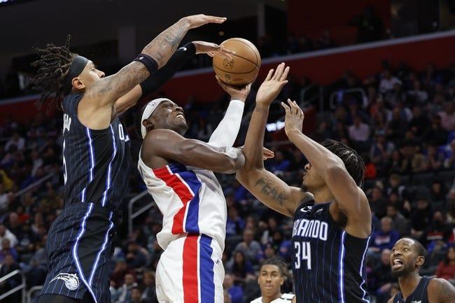 奥兰多魔术队对阵底特律活塞队 12/28/22--NBA竞猜与预测