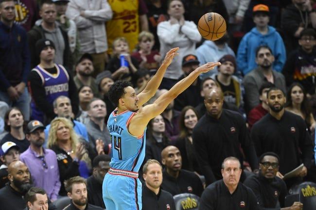 克利夫兰骑士队对阵菲尼克斯太阳队 1/8/23 - NBA推荐和预测