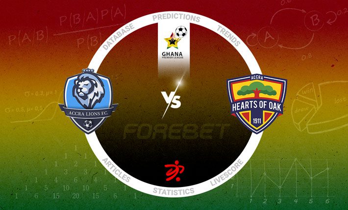 橡树之心将在德比战中击败阿克拉狮子队