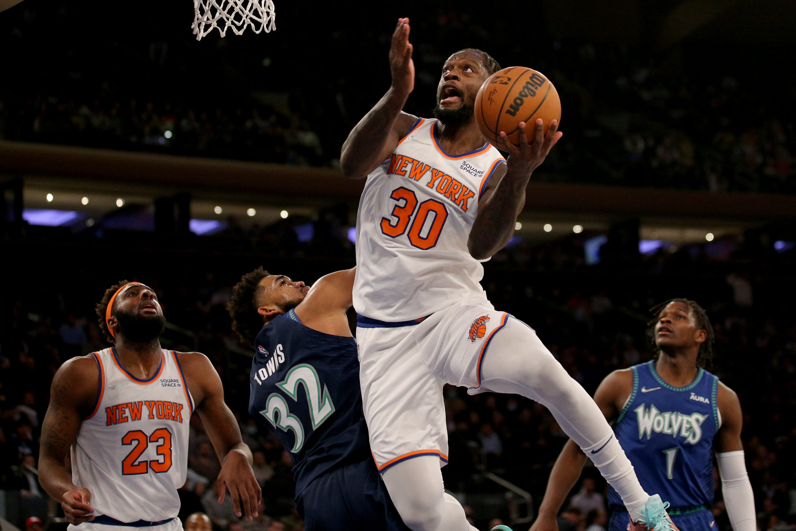 明尼苏达森林狼VS纽约尼克斯NBA盘口选择，预测，赔率