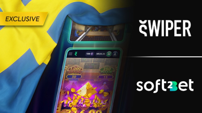Soft2Bet推出面向瑞典市场的Swiper品牌
