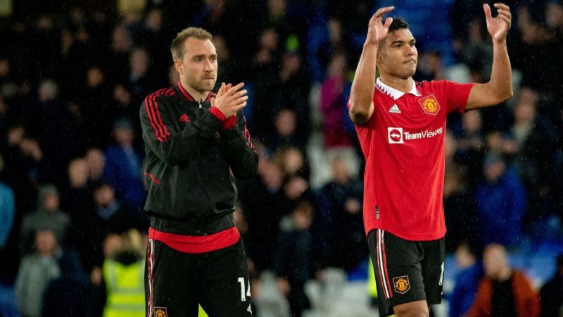 滕哈格在英超联赛的低迷中对中场的枯竭表示遗憾