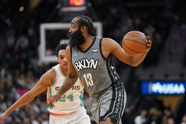 圣安东尼奥马刺队对阵布鲁克林篮网队 1/2/23 - NBA推荐和预测