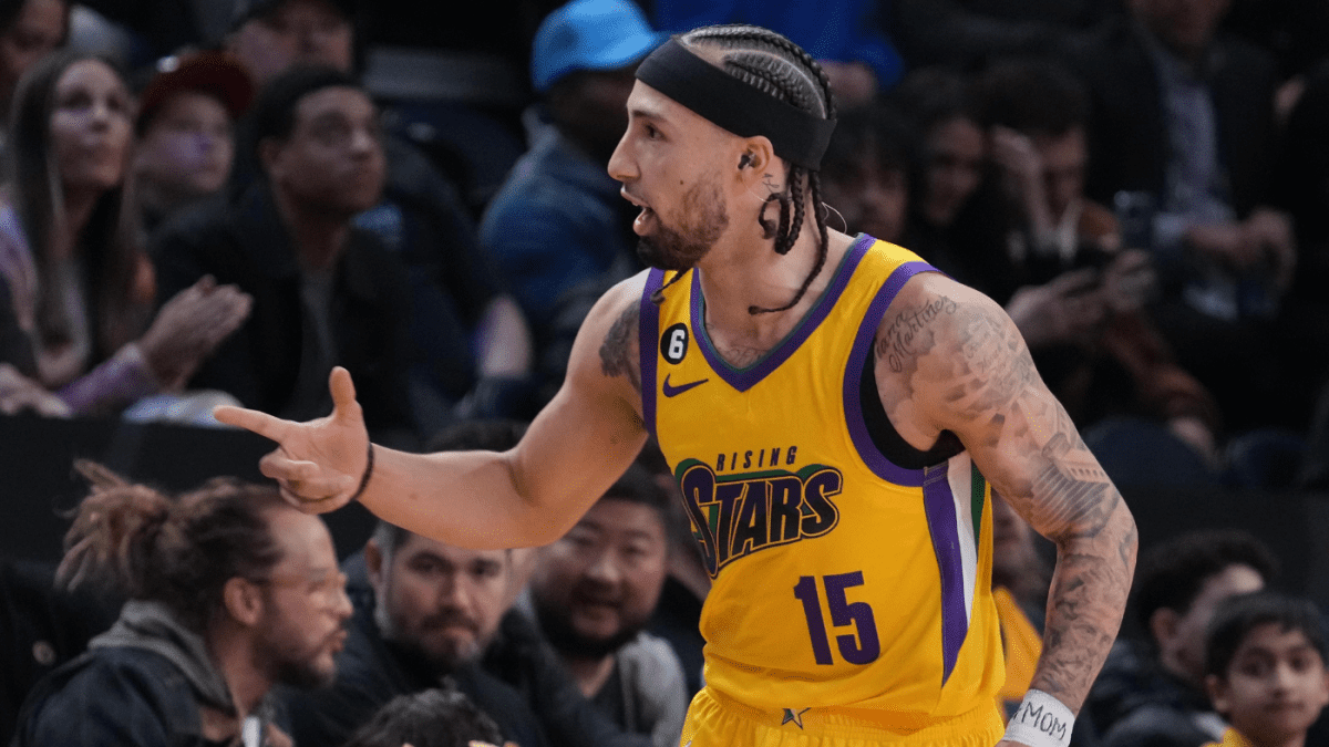 2023年NBA全明星新星赛,鹈鹕队的何塞-阿尔瓦拉多在保罗队的胜利中获得了MVP的荣誉