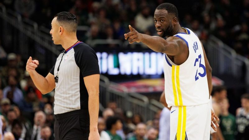 勇士队的格林 被驱逐的球迷威胁到我的生命