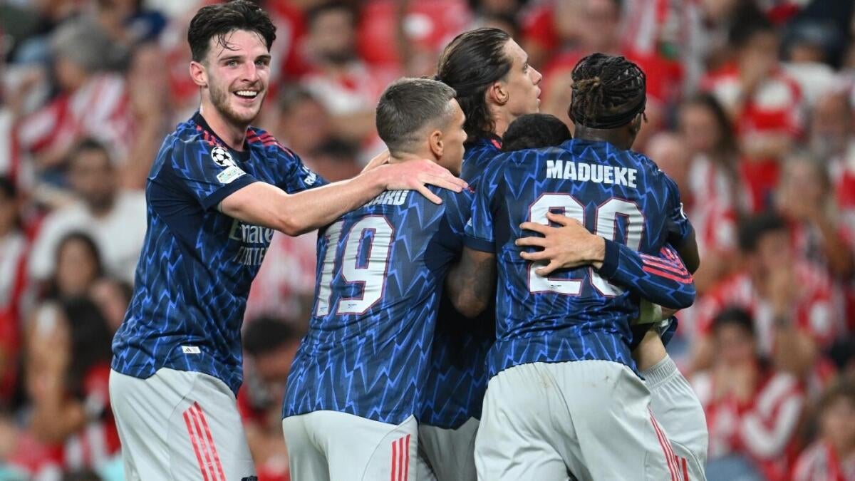 阿森纳锋线球员在欧冠战胜毕尔巴鄂竞技的比赛中仍处于试炼阶段