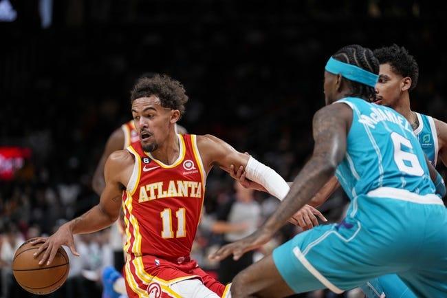 夏洛特黄蜂队对阵亚特兰大老鹰队 1/21/23--NBA竞猜与预测