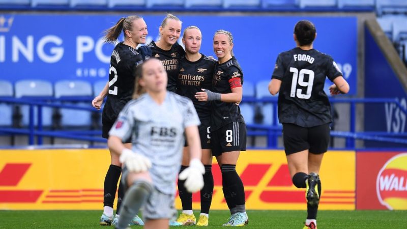 WSL：阿森纳登顶，切尔西击败曼联