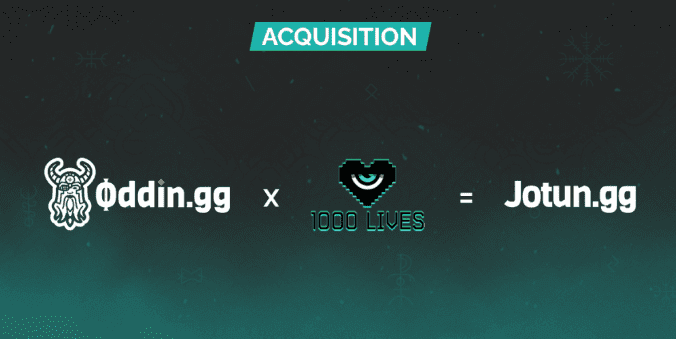 电子竞技赔率提供商Oddin收购电子竞技博彩营销机构 Thousand Lives