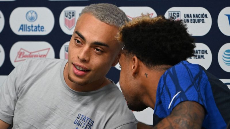 美国国家队：麦肯尼和德斯特适合参加世界杯开幕式