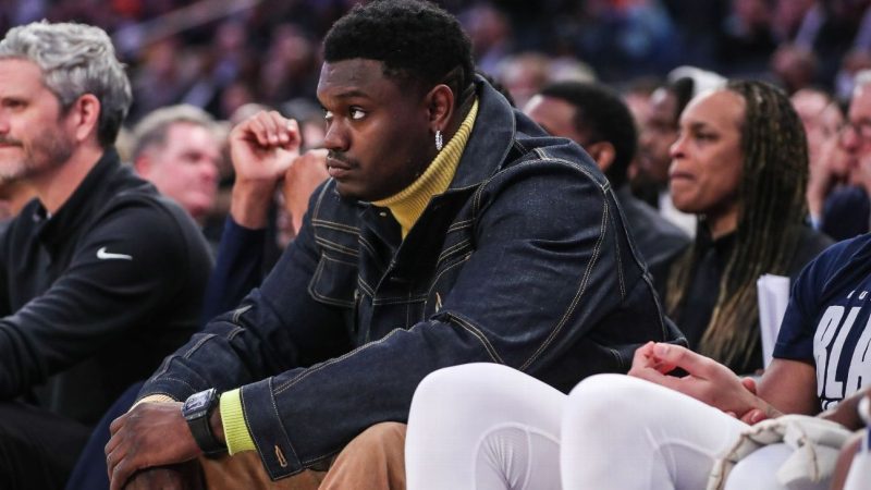 鹈鹕队称受伤的锡安正在取得进展，将进行成像检查