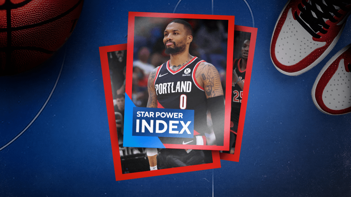 NBA明星实力指数,达米安-利拉德创造了开拓者队的历史,德文-布克照亮了鹈鹕队