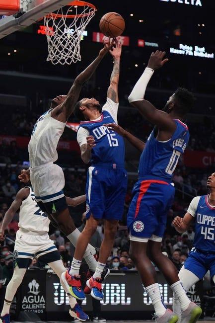 明尼苏达森林狼队对阵洛杉矶快船队 2/28/23 - NBA推荐和预测