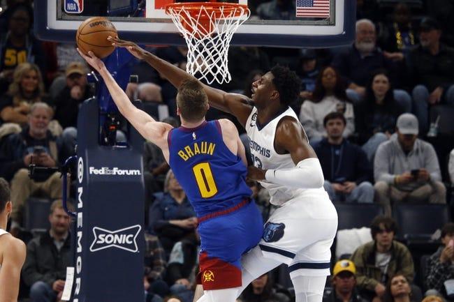 孟菲斯灰熊队对阵丹佛掘金队 3/3/23 - NBA推荐和预测